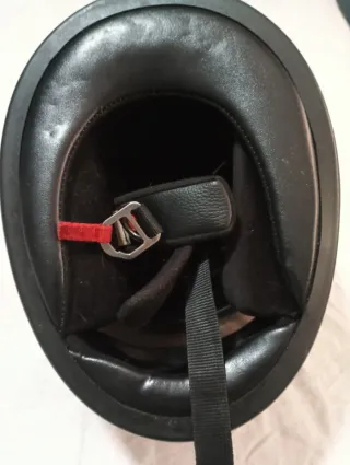 Casco de moto SHIRO con visera iridiscente.