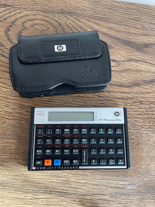 Calculadora financiera RPN HP 12c Platinum