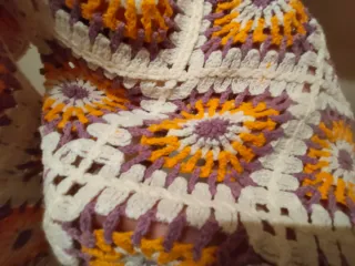 Jersey Crochet Desigual Talla L, Multicolor