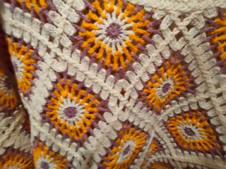 Jersey Crochet Desigual Talla L, Multicolor