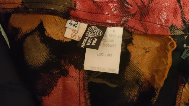 Falda larga estampada floral