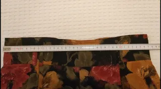 Falda larga estampada floral