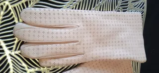 Guantes Piel Mujer Talla 7.5 Elegantes