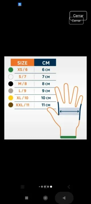 Guantes Piel Mujer Talla 7.5 Elegantes