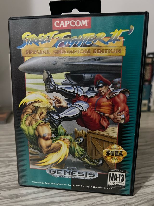 juego sega mega drive  Street Fighter II