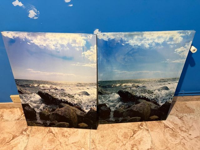 Cuadros Decorativos Mar Rocoso