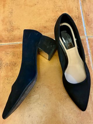 Zapatos de tacón negros