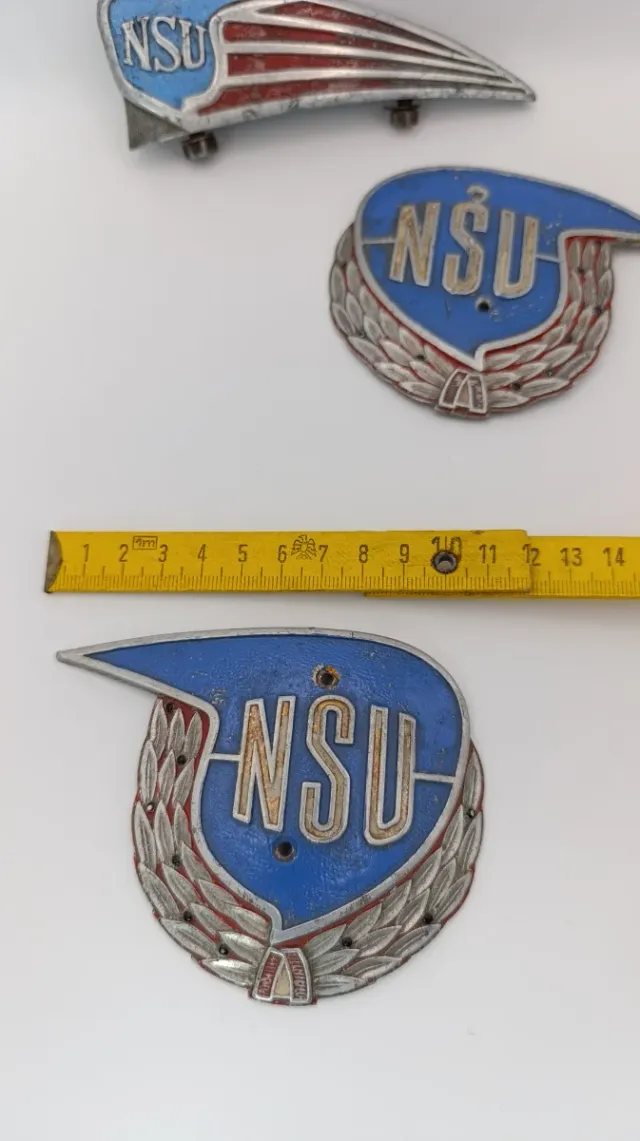 Emblemas NSU Moto, Antiguos No reproducción.