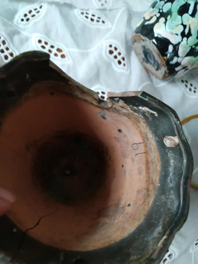 Corona floreale con 2 vasi da fiori