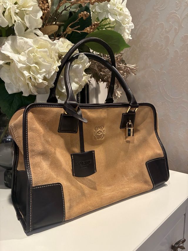 Borsa Loewe Amazona Beige/Marrone