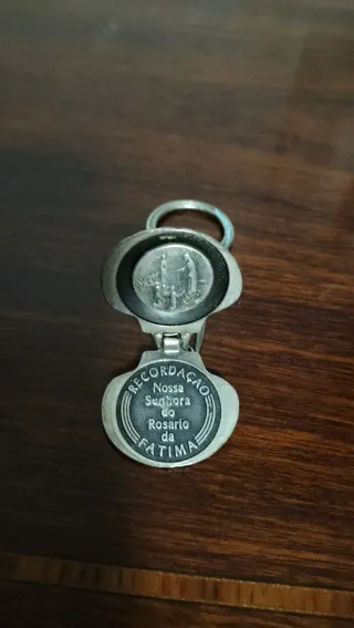 Llavero Vintage Concha Virgen Fátima