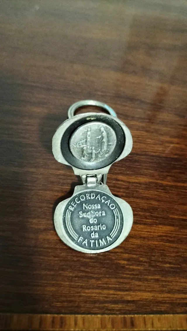 Llavero Vintage Concha Virgen Fátima