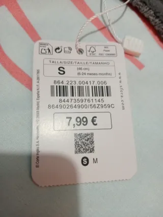 Gorro invierno niño oso gris