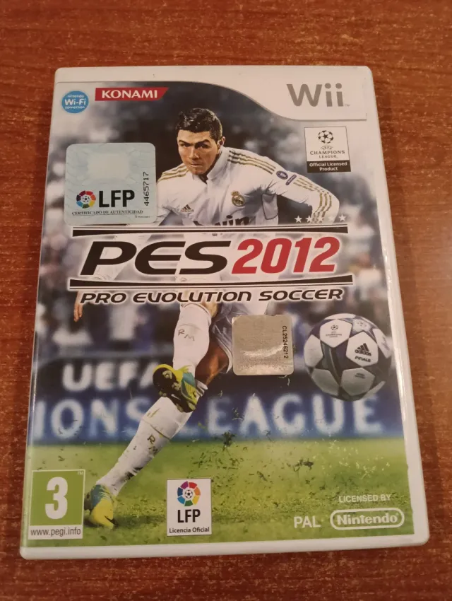 Juego Wii PES 2012 Pro Evolution Soccer