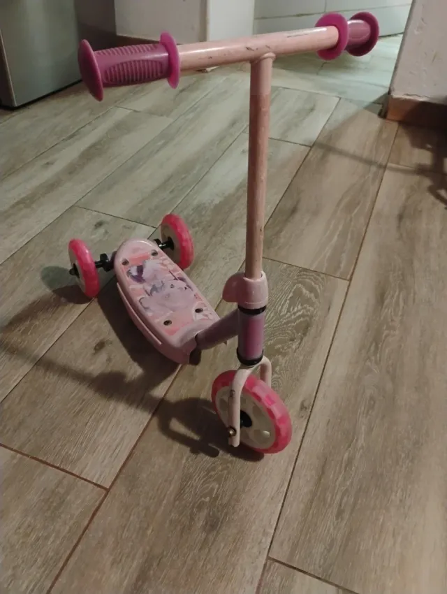 Patinete 3 Ruedas Infantil Rosa