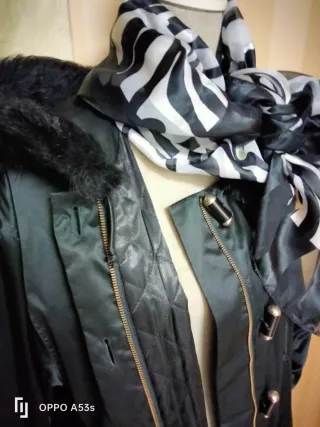 Chaquetón Stornelli Negro con Capucha