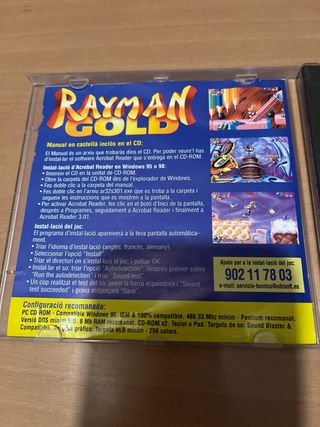 Juego PC Rayman Gold Ubisoft