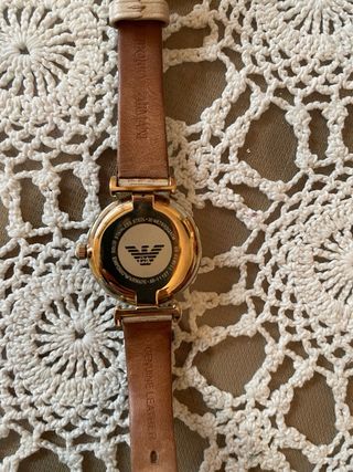 Reloj Emporio Armani Mujer Dorado Beige