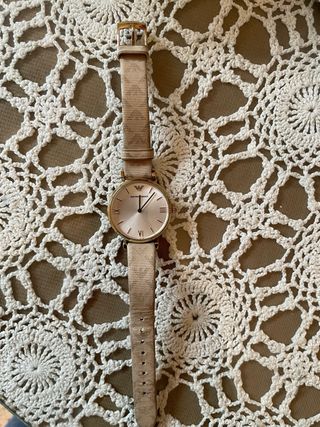 Reloj Emporio Armani Mujer Dorado Beige