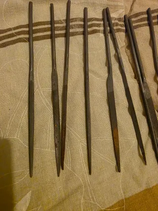 Set 10 Lime Aghi 3x140mm