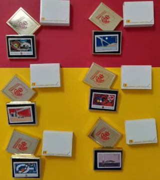 1 Pin Sello Pre-Olimpiada Barcelona 92 Hay 28 dife