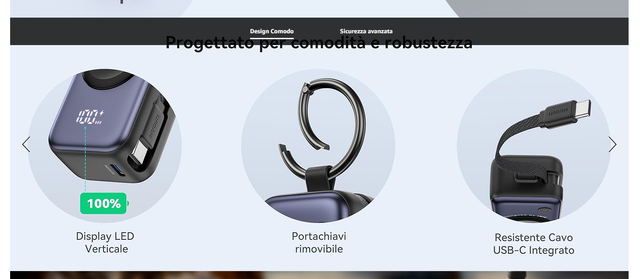 Power Bank 5000mAh per Apple Watch