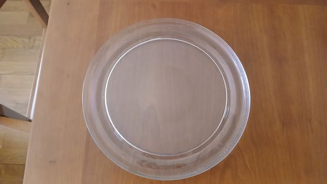 Piatto in vetro per microonde