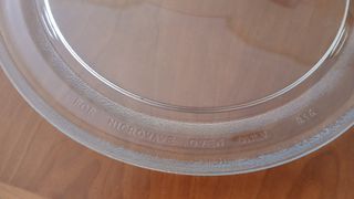 Plato de microondas de cristal
