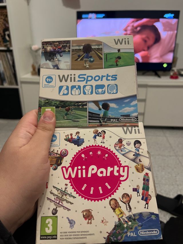 Wii Sports y Wii Party Nintendo