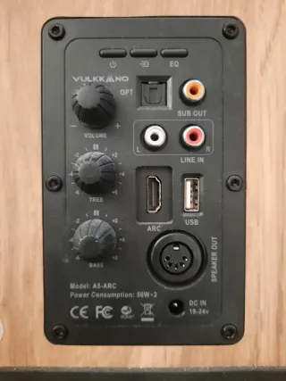 Altavoces VULKKANO Marrones