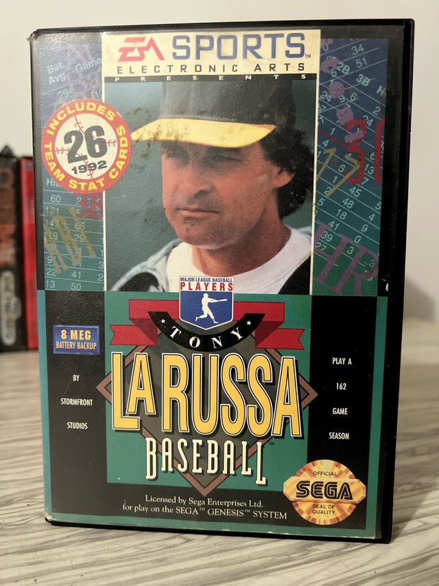 Sega mega drive:Tony La Russa Baseball Genesis