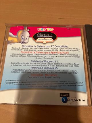 Juego PC Casper El Pequeño Fantasma