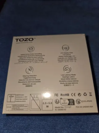 Auriculares TOZO NC20 Negros