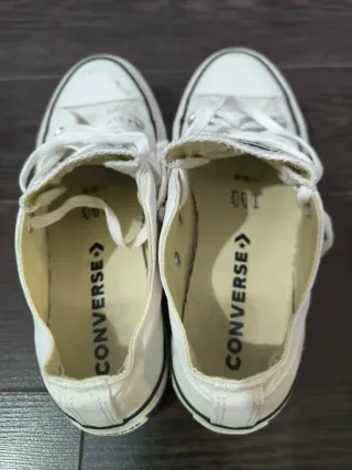 Zapatillas Converse blancas. Núm 36