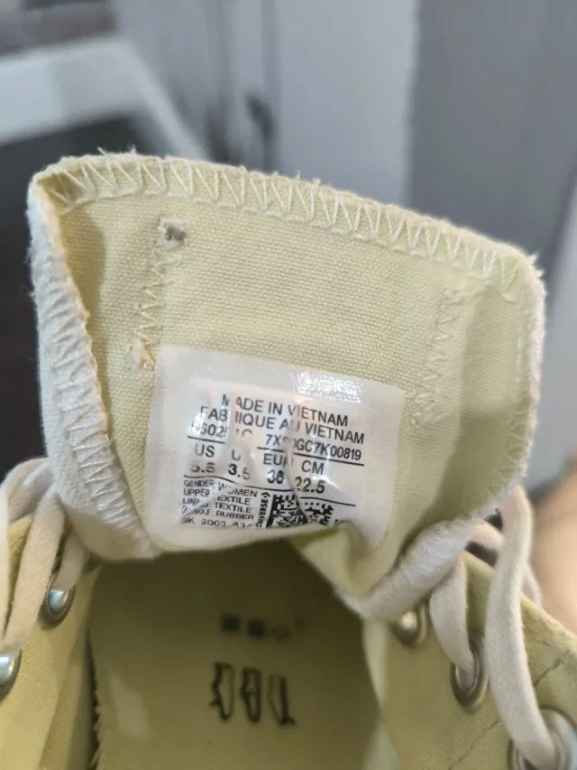 Zapatillas Converse blancas. Núm 36