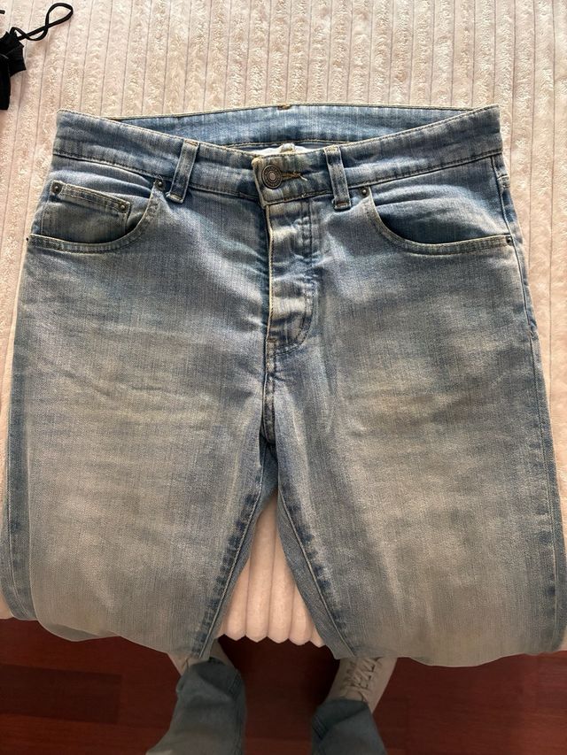 Pantalón Vaquero Celeste Scalpers Talla 42