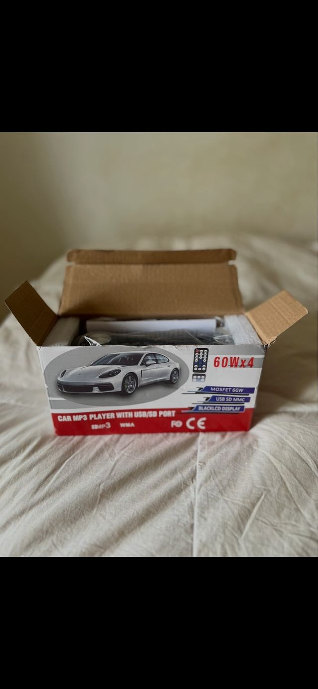 Reproductor MP3 Coche USB/SD 60W x4