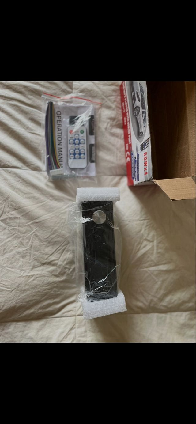 Reproductor MP3 Coche USB/SD 60W x4