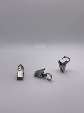 Clips de gancho de acero inoxidable cortina ducha