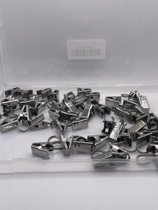 Clips de gancho de acero inoxidable cortina ducha