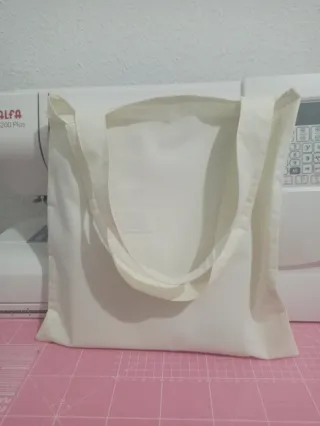 Bolsa de tela con estampado de gato