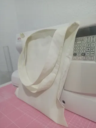 Bolsa de tela con estampado de gato