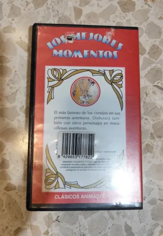 Película VHS Clásicos Animados