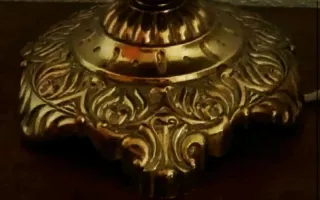 Coppia di antiche lampade da tavolo