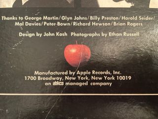 Vinilo The Beatles Let It Be Apple Records