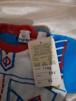 Tuta neonato 60 cm nuovo