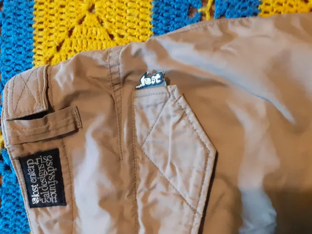 Pantalón desmontable hombre beige Lost