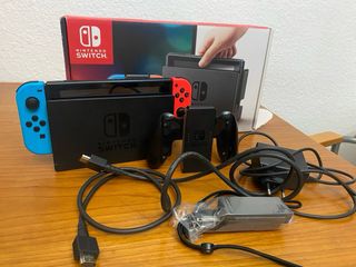 Consola Nintendo Switch Azul y Naranja