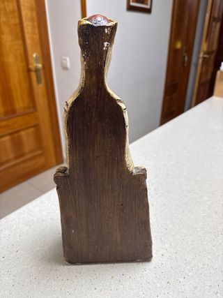 Talla Virgen con Niño Románica S12