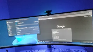 Pantalla Samsung Curva 49 Negra